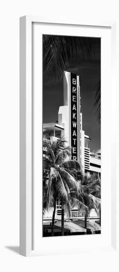 Art Deco Architecture of Miami Beach - The Esplendor Hotel Breakwater South Beach - Ocean Drive-Philippe Hugonnard-Framed Photographic Print