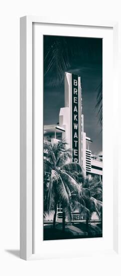 Art Deco Architecture of Miami Beach - The Esplendor Hotel Breakwater South Beach - Ocean Drive-Philippe Hugonnard-Framed Photographic Print