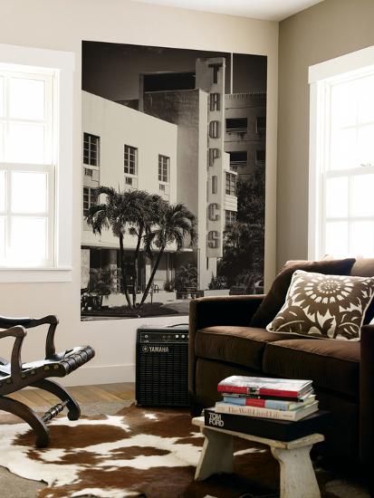 Art Deco Architecture Of Miami Beach The Tropics Hotel Florida Art Deco Architecture Of Miami Beach The Tropics Hotel Florida Wall Mural By Philippe Hugonnard