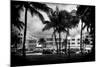 Art Deco Architecture of Ocean Drive - Miami Beach - Florida-Philippe Hugonnard-Mounted Photographic Print