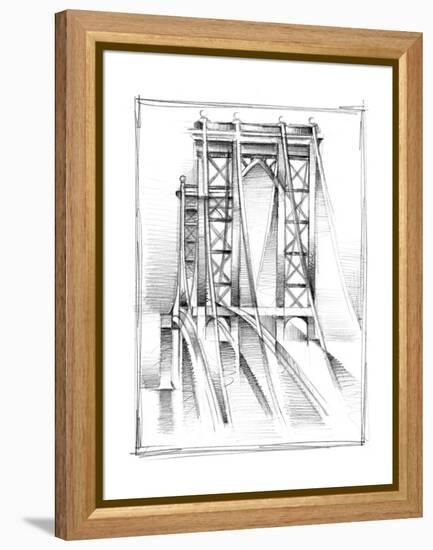 Art Deco Bridge Study I-Ethan Harper-Framed Stretched Canvas