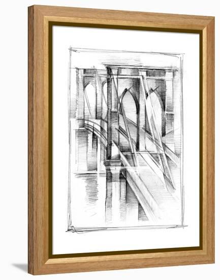 Art Deco Bridge Study II-Ethan Harper-Framed Stretched Canvas