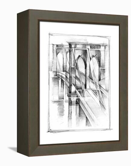 Art Deco Bridge Study II-Ethan Harper-Framed Stretched Canvas