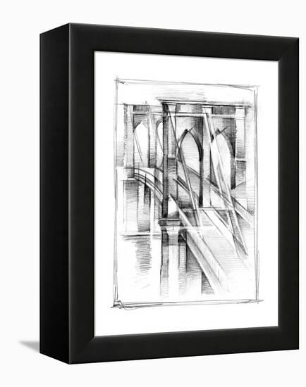 Art Deco Bridge Study II-Ethan Harper-Framed Stretched Canvas
