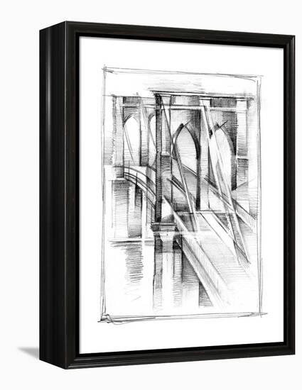 Art Deco Bridge Study II-Ethan Harper-Framed Stretched Canvas