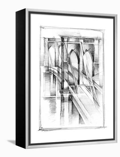 Art Deco Bridge Study II-Ethan Harper-Framed Stretched Canvas