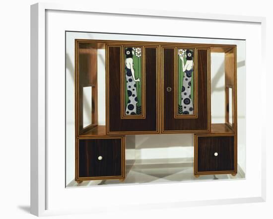 Art Deco Cabinet with Enamel Plaques-Johanna Peller-Hollmann-Framed Giclee Print