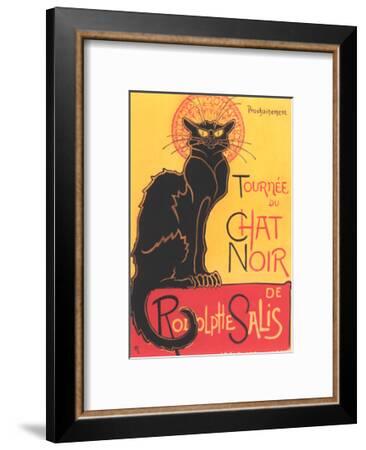 Art Deco Chat Noir Poster Art Print Art Com