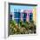 Art Deco Colors Architecture of Miami Beach - South Beach - Florida-Philippe Hugonnard-Framed Photographic Print