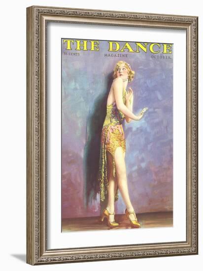 Art Deco Dancer-null-Framed Art Print