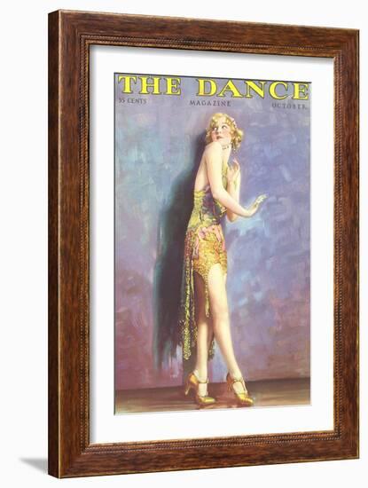 Art Deco Dancer-null-Framed Art Print