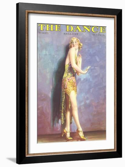 Art Deco Dancer-null-Framed Art Print