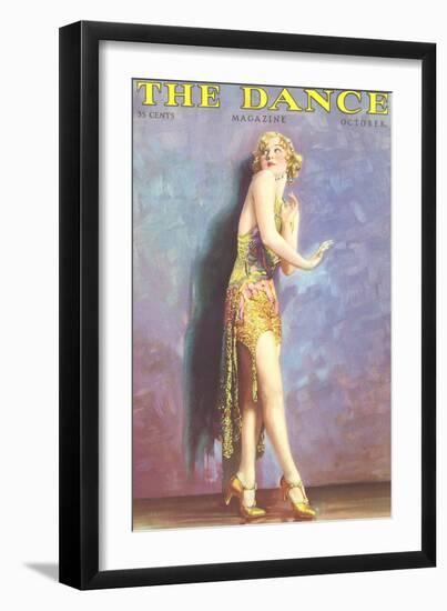 Art Deco Dancer-null-Framed Art Print