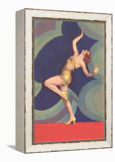 Art Deco Dancer-null-Framed Stretched Canvas