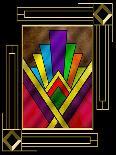 Extract 6-Art Deco Designs-Framed Premier Image Canvas