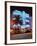Art Deco District at Dusk, Ocean Drive, Miami Beach, Miami, Florida, United States of America-Gavin Hellier-Framed Photographic Print