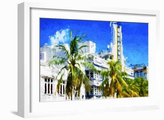 Art Deco District II - In the Style of Oil Painting-Philippe Hugonnard-Framed Giclee Print