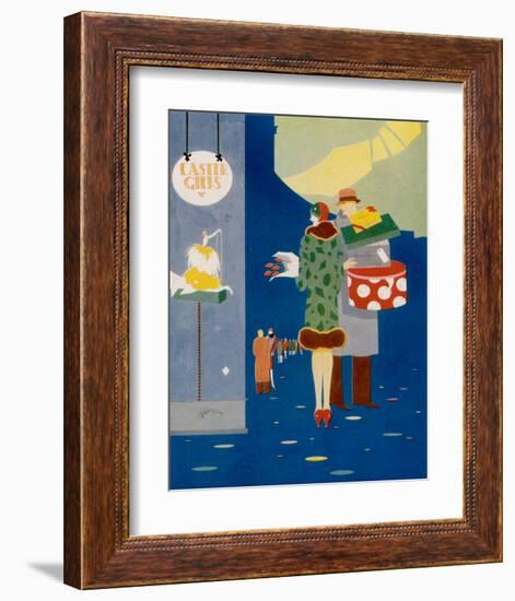 Art Deco Easter Gifts-null-Framed Art Print