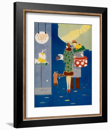 Art Deco Easter Gifts-null-Framed Art Print