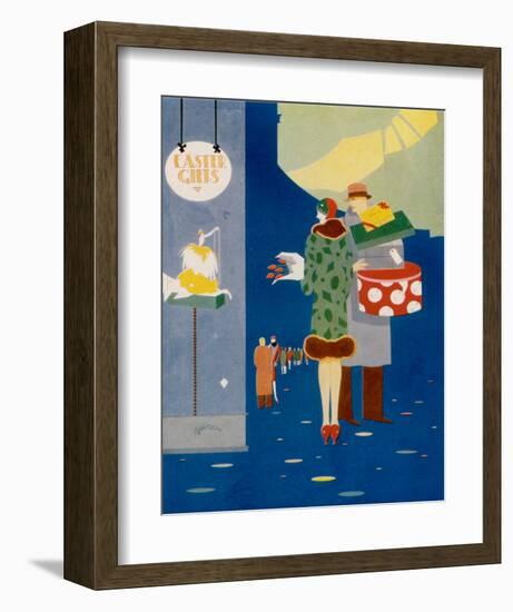 Art Deco Easter Gifts-null-Framed Art Print