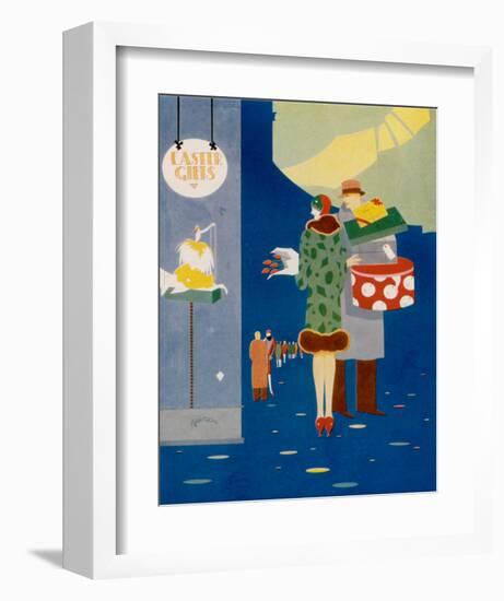 Art Deco Easter Gifts-null-Framed Art Print