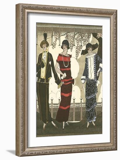 Art Deco Elegance II-Vision Studio-Framed Art Print