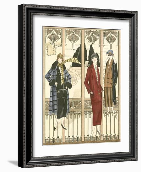 Art Deco Elegance III-Vision Studio-Framed Art Print