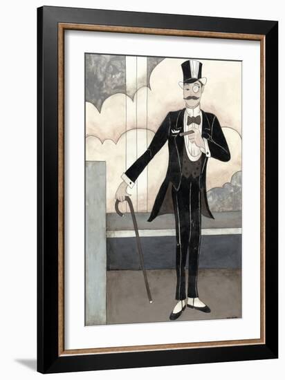 Art Deco Gentleman-Megan Meagher-Framed Art Print