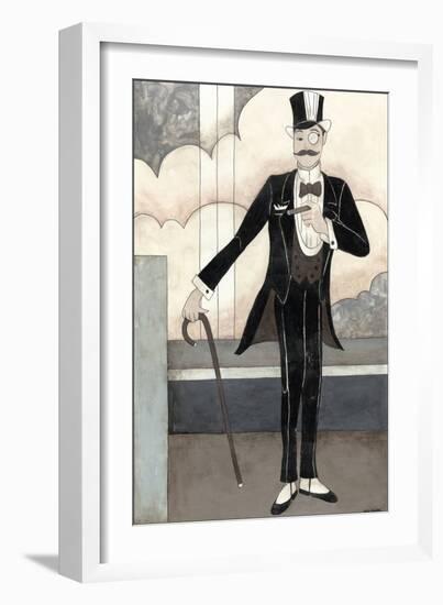 Art Deco Gentleman-Megan Meagher-Framed Art Print