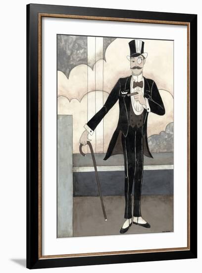 Art Deco Gentleman-Megan Meagher-Framed Art Print