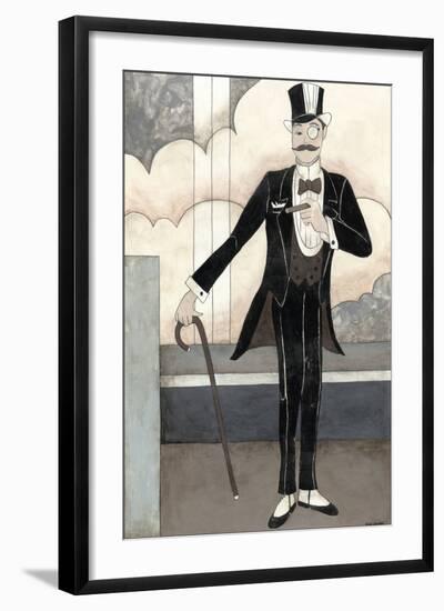 Art Deco Gentleman-Megan Meagher-Framed Art Print