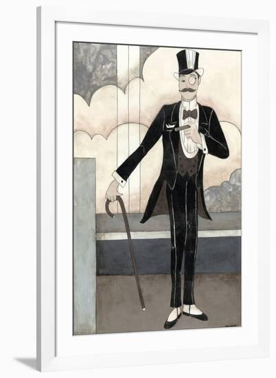 Art Deco Gentleman-Megan Meagher-Framed Art Print