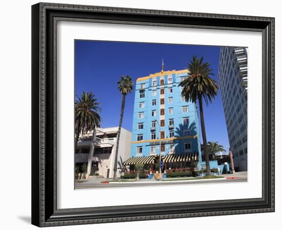 Art Deco, Georgian Hotel, Ocean Avenue, Santa Monica, California-Wendy Connett-Framed Photographic Print