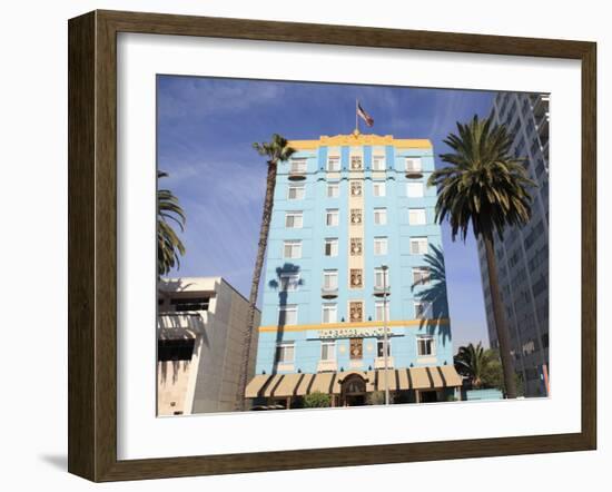 Art Deco, Georgian Hotel, Ocean Avenue, Santa Monica, Los Angeles-Wendy Connett-Framed Photographic Print