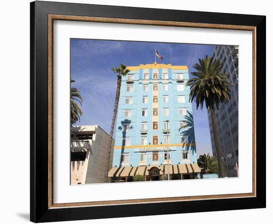 Art Deco, Georgian Hotel, Ocean Avenue, Santa Monica, Los Angeles-Wendy Connett-Framed Photographic Print