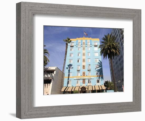 Art Deco, Georgian Hotel, Ocean Avenue, Santa Monica, Los Angeles-Wendy Connett-Framed Photographic Print