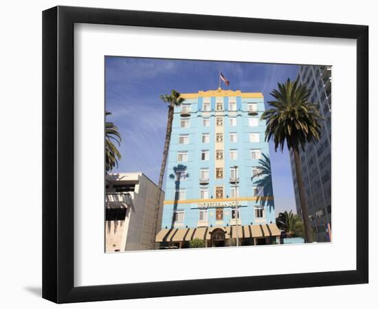 Art Deco, Georgian Hotel, Ocean Avenue, Santa Monica, Los Angeles-Wendy Connett-Framed Photographic Print