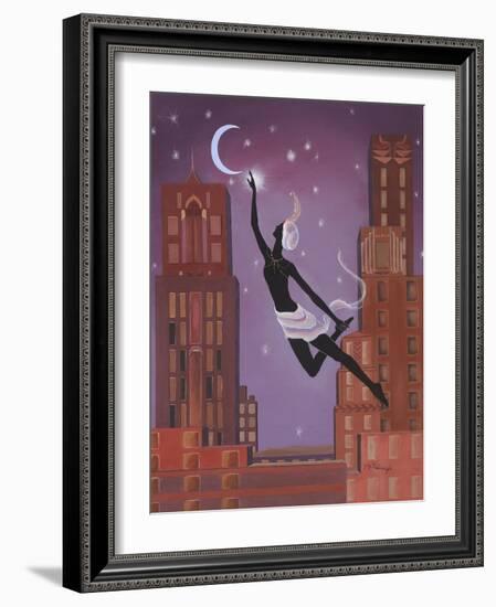 Art Deco Gliding-Judy Mastrangelo-Framed Giclee Print