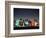 Art Deco Hotels at Dusk, Miami Beach, Florida, USA-Walter Bibikow-Framed Photographic Print