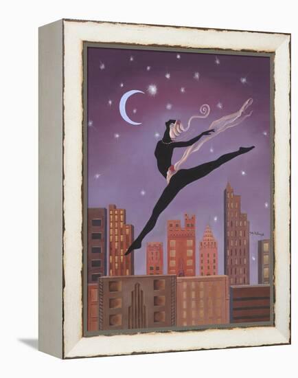 Art Deco Leap-Judy Mastrangelo-Framed Premier Image Canvas