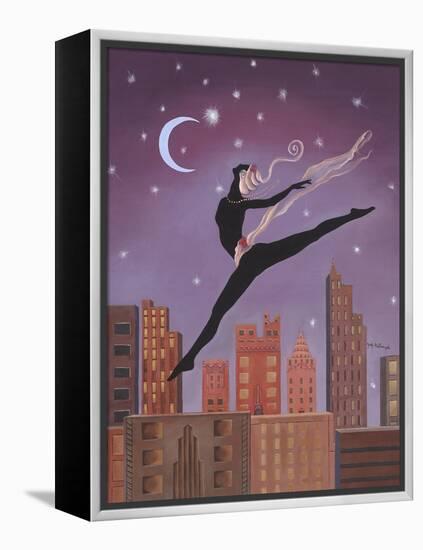 Art Deco Leap-Judy Mastrangelo-Framed Premier Image Canvas