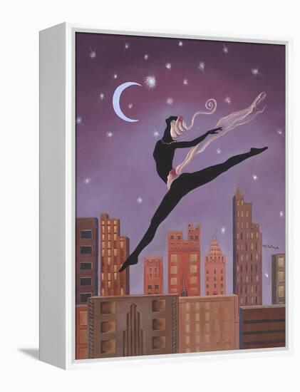 Art Deco Leap-Judy Mastrangelo-Framed Premier Image Canvas