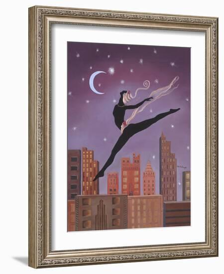 Art Deco Leap-Judy Mastrangelo-Framed Giclee Print