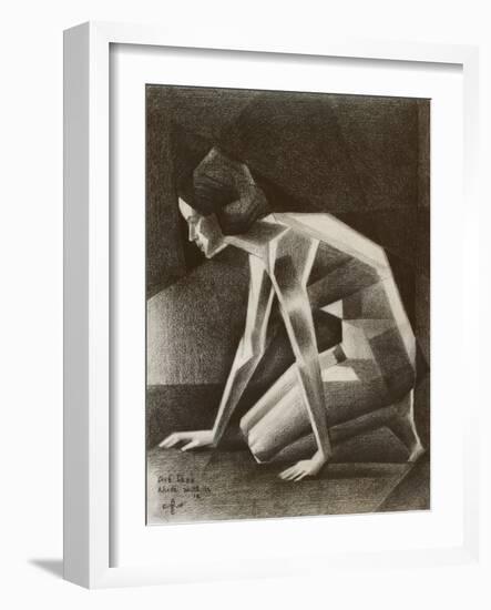 Art Deco Nude - 05-09-22-Corne Akkers-Framed Giclee Print