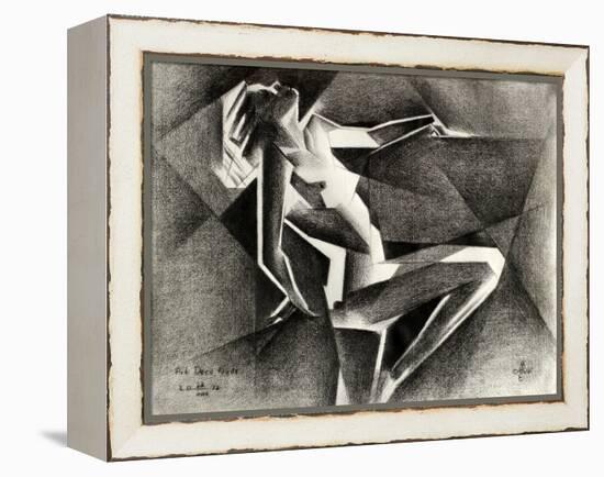 Art Deco Nude - 23-08-22-Corne Akkers-Framed Premier Image Canvas