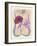 Art Deco Petunias-Judy Mastrangelo-Framed Giclee Print