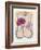 Art Deco Petunias-Judy Mastrangelo-Framed Giclee Print