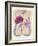 Art Deco Petunias-Judy Mastrangelo-Framed Giclee Print