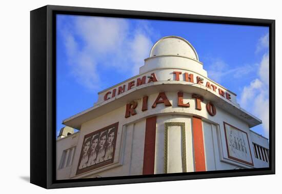 Art Deco Rialto Cinema, Casablanca, Morocco, North Africa-Neil Farrin-Framed Premier Image Canvas