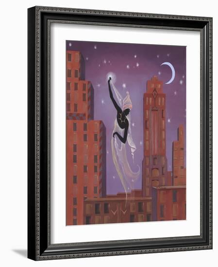 Art Deco Scarf-Judy Mastrangelo-Framed Giclee Print